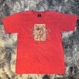 Grand Canyon Red Graphic Tee for Men’s Size Large